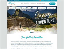 Tablet Screenshot of cwtvacations.com